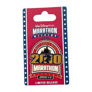 Walt Disney World 2010 Marathon Mickey Mouse Limited Release Pin